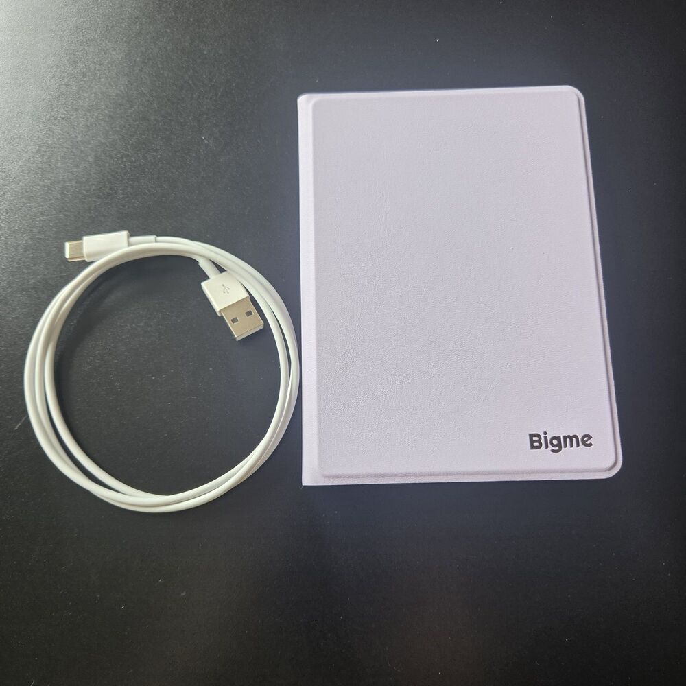 Bigme B6 Color [Green]+Lilac Magnetic Case Bundle, E-Ink eReader Tablet 4G+64G